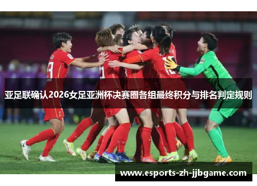 亚足联确认2026女足亚洲杯决赛圈各组最终积分与排名判定规则